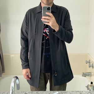 Lululemon technical stretch overcoat lab